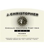 Oregon J. Christopher “Nuages” Chehalem Mountains Pinot Noir 2014